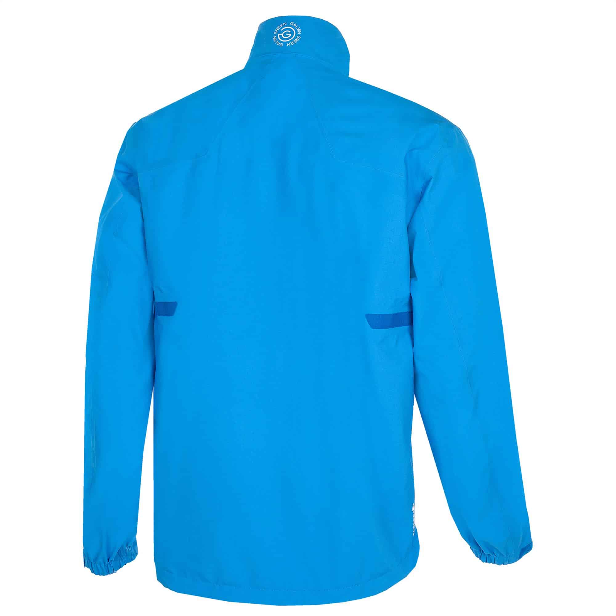 Galvin Green Armstrong Paclite Gore-Tex Mens Waterproof Golf Jacket Blue/Navy/White